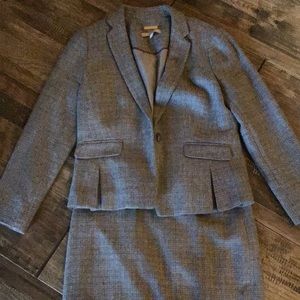 Talbots Grey Suit Set